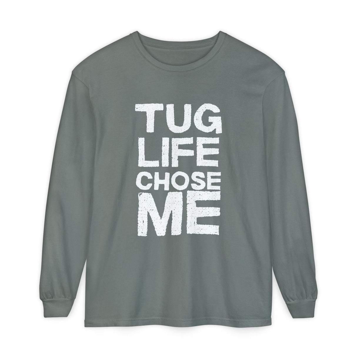 Tug Life Tarmac Edition Long Sleeve Shirt By The Crew Hangar For Aviation Ground Crew Warmth And Durability