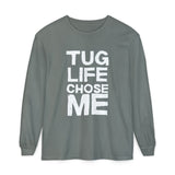 Tug Life Tarmac Edition Long Sleeve Shirt By The Crew Hangar For Aviation Ground Crew Warmth And Durability