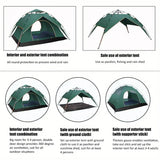 Waterproof Oval Pop-Up Camping Tent - Outdoor Survival-3