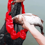 Nylon Fishing Net Bag with Handle-3