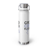 GroundComm X30 Copper Vacuum Insulated Bottle 22oz Keeps Hot 12 Hours Cold 48 Hours For Outdoors The Crew Hangar
