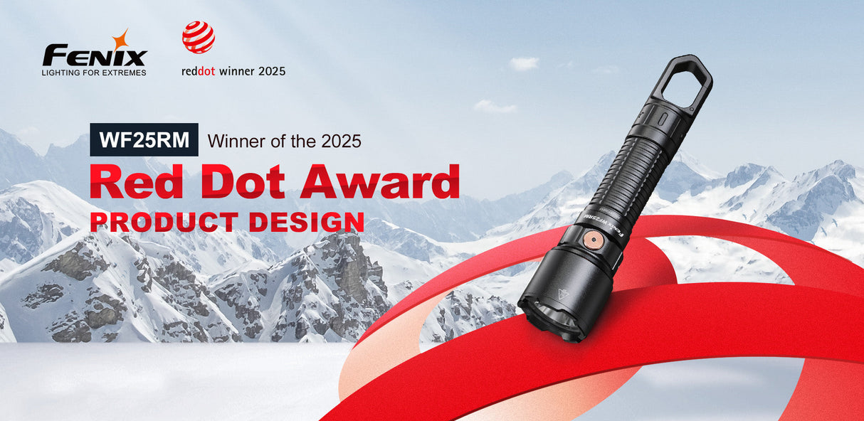 Fenix WF25RM Duty Light Multifunctional Cradle Charger 3000 Lumens 365nm UV For Professionals