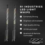 R1 Extreme LED Light Whips (Pair)
