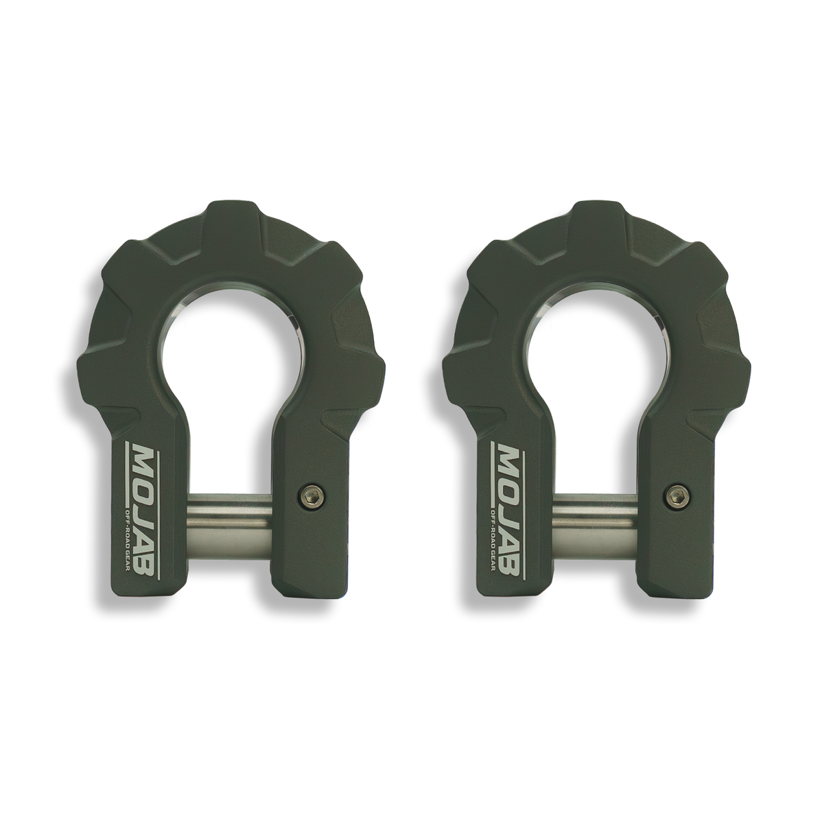 3/4'' Extreme duty Aluminum D-Shackle set (9T) (LIFETIME WARRANTY*)