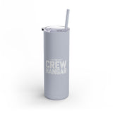 Tarmac Tough Tumbler The Crew Hangar Edition 20oz Matte Keeps Drinks Ice Cold 24 Hours for Shifts
