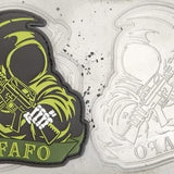 FAFO Reaper Fuck around and Find out - PVC PATCH