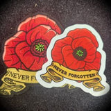 'Never Forgotten' Poppy - May 2023 POTM - 4 inch Patch - LIMITED EXTENSION
