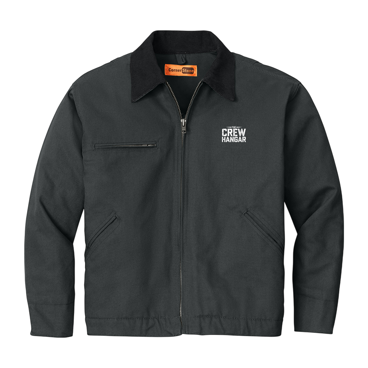 Ground Commander Duck Cloth Jacket The Crew Hangar Edition For Ramp Pros Leaders Durability
