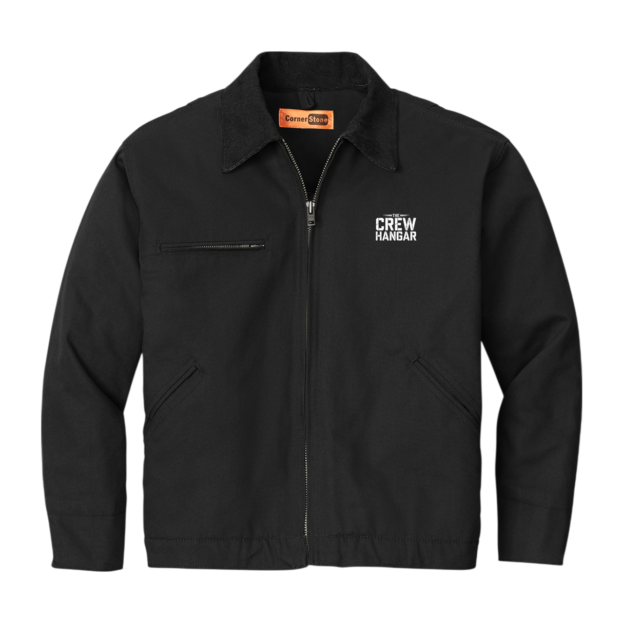 Ground Commander Duck Cloth Jacket The Crew Hangar Edition For Ramp Pros Leaders Durability