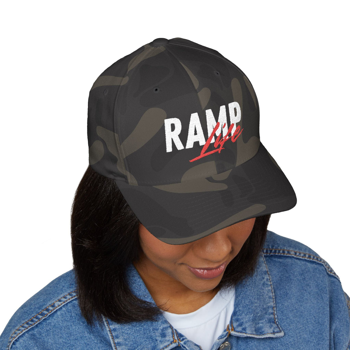 Ramp Life Embroidered Cap By The Crew Hangar Closed Back Structured Six Panel Hat For Unisex Everyday Adventure