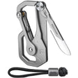 Cooyoo KU00 EDC Multi-tool Camping Equipment Carabiner Clip-0