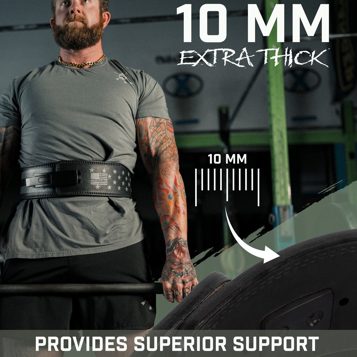 Assault Belt: 10mm Lever Weightlifting Belt