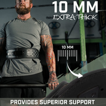 Assault Belt: 10mm Lever Weightlifting Belt