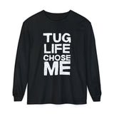 Tug Life Tarmac Edition Long Sleeve Shirt By The Crew Hangar For Aviation Ground Crew Warmth And Durability
