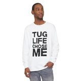 Tug Life Tarmac Edition Long Sleeve Shirt By The Crew Hangar For Aviation Ground Crew Warmth And Durability