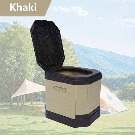 Portable Folding RV Toilet Emergency Camping Toilet-2