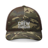 Camouflage Trucker Hat The Crew Hangar For Outdoor Adventurers Breathable Mesh Back