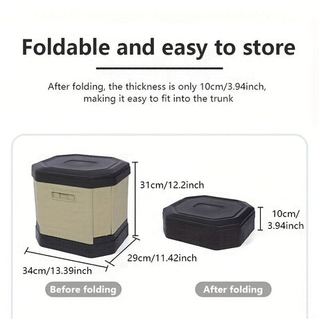 Portable Folding RV Toilet Emergency Camping Toilet-1