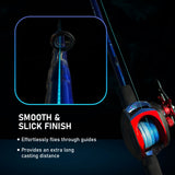 Reaction Tackle Braided Fishing Line - Blue Camo