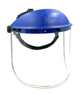 BRUFER Full Face Shield Polycarbonate Durable Shield For Grinding Construction And Manufacturing Adjustable Headband