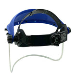 BRUFER Full Face Shield Polycarbonate Durable Shield For Grinding Construction And Manufacturing Adjustable Headband