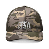 Camouflage Trucker Hat The Crew Hangar For Outdoor Adventurers Breathable Mesh Back