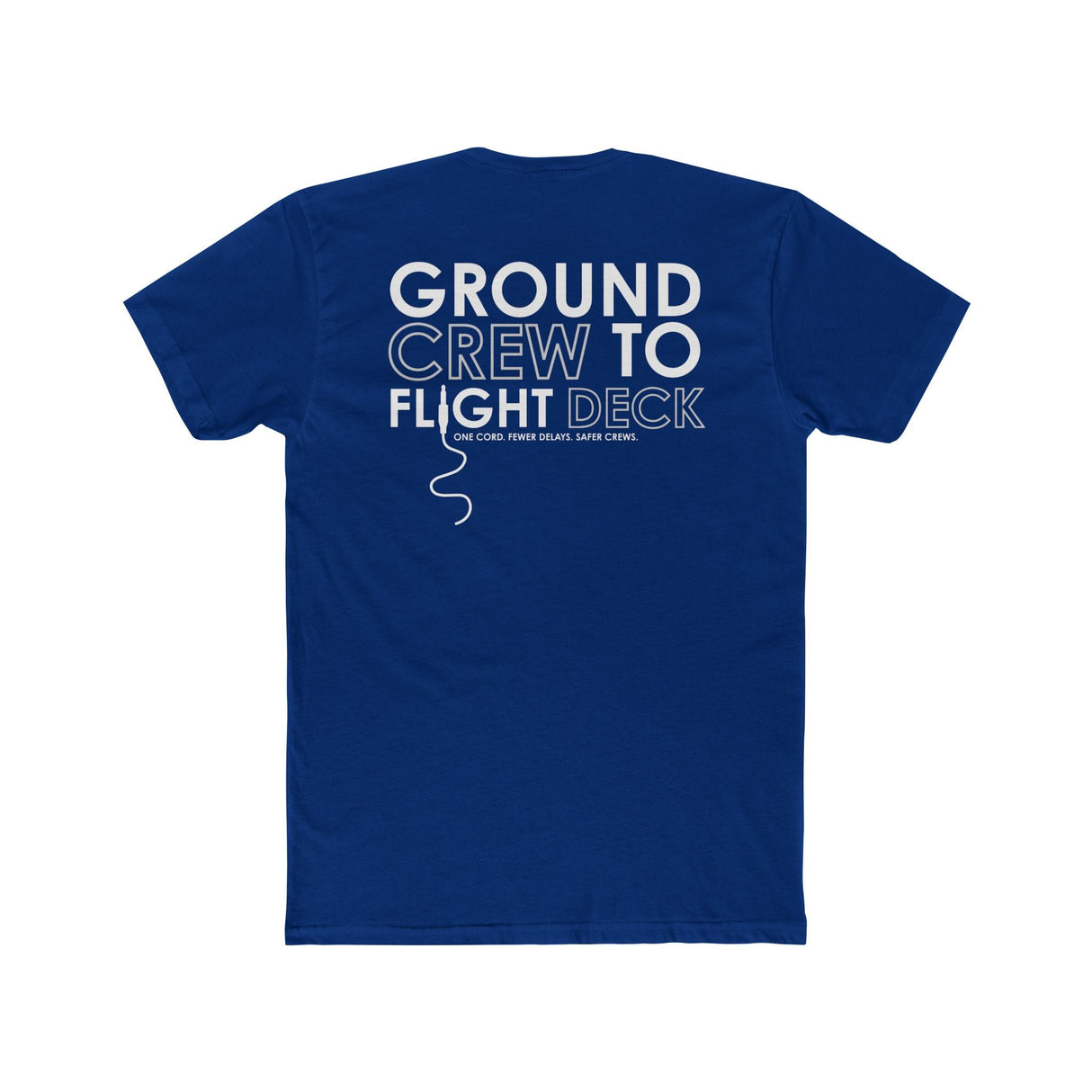 GroundComm X30 T Shirt Royal Edition The Crew Hangar