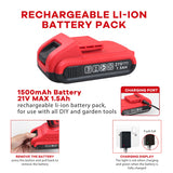 Cordless Drill Kit 21V Jar Owl With 350 Inch Pound Torque And 0-1350 RPM Variable Speed For DIYers