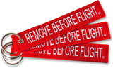 Remove Before Flight Key Chain 3 Pack Pilot The Crew Hangar