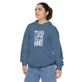 Tug Life Tarmac Edition Hoodie By The Crew Hangar For Pilots And Ground Crew Warmth In Cold Pre-Dawn Ops