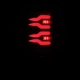 AlphaRex 94-01 Dodge Ram 1500/2500/3500 LUXX-Series LED Tail Lights - Black/Red
