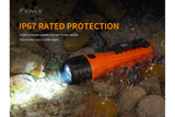 Fenix WF11E Intrinsically Safe Flashlight For Hazardous Areas Zone 0 1 2 Dust Gas 200 Lumens For Industrial Technicians