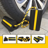 GSE Dual Wheel Chocks Heavy Duty Rubber For Aviation Ground Support Pros The Crew Hangar