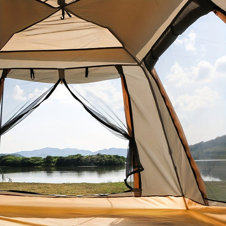 Portable Folding Camping Tent with Canopy (2-Person)-1