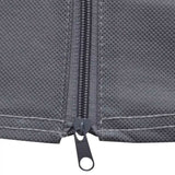 vidaXL RV Cover Caravan Top Cover Breathable Motorhome Protective Cover Gray