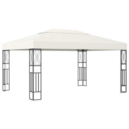vidaXL Gazebo Outdoor Canopy Tent Patio Pavilion Wedding Party Tent Fabric-3