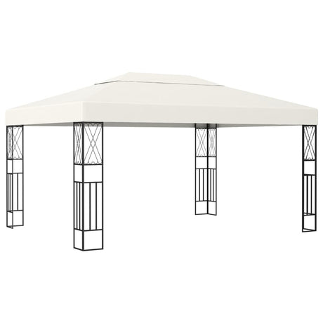 vidaXL Gazebo Outdoor Canopy Tent Patio Pavilion Wedding Party Tent Fabric-3