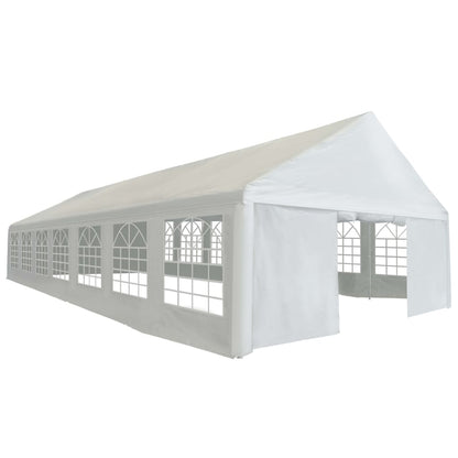 vidaXL Party Tent Outdoor Canopy Tent Patio Gazebo Marquee Beach Shelter White-1