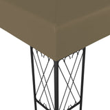 vidaXL Gazebo Outdoor Canopy Tent Patio Pavilion Wedding Party Tent Fabric-1