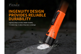 Fenix WF11E Intrinsically Safe Flashlight For Hazardous Areas Zone 0 1 2 Dust Gas 200 Lumens For Industrial Technicians