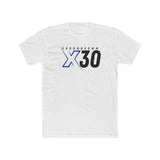 GroundComm X30 Tee Royal Edition White The Crew Hangar For Space Mission Fans Ultra Soft Next Level 3600 Fabric