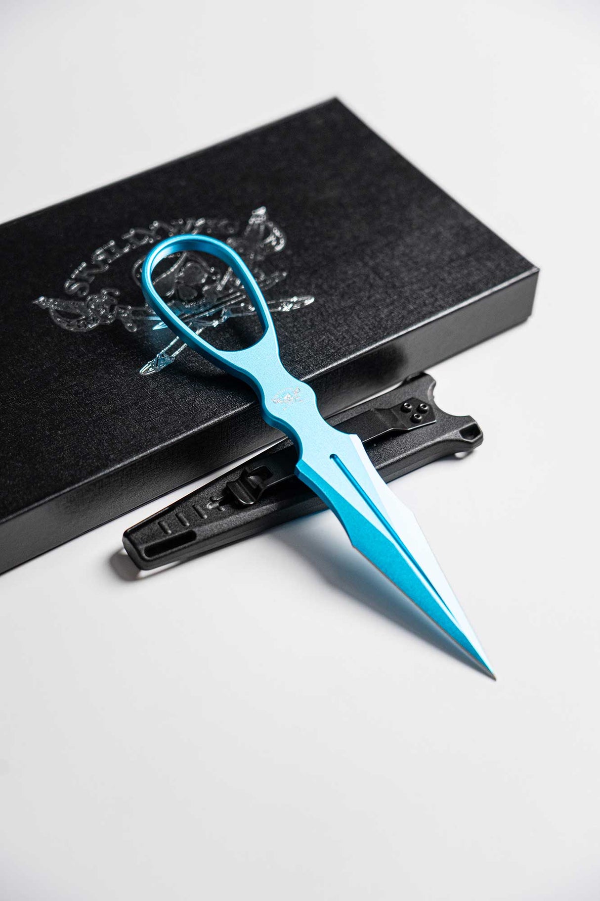 Skallywag Aluminum Dagger (Not Trainer) - Aqua-4