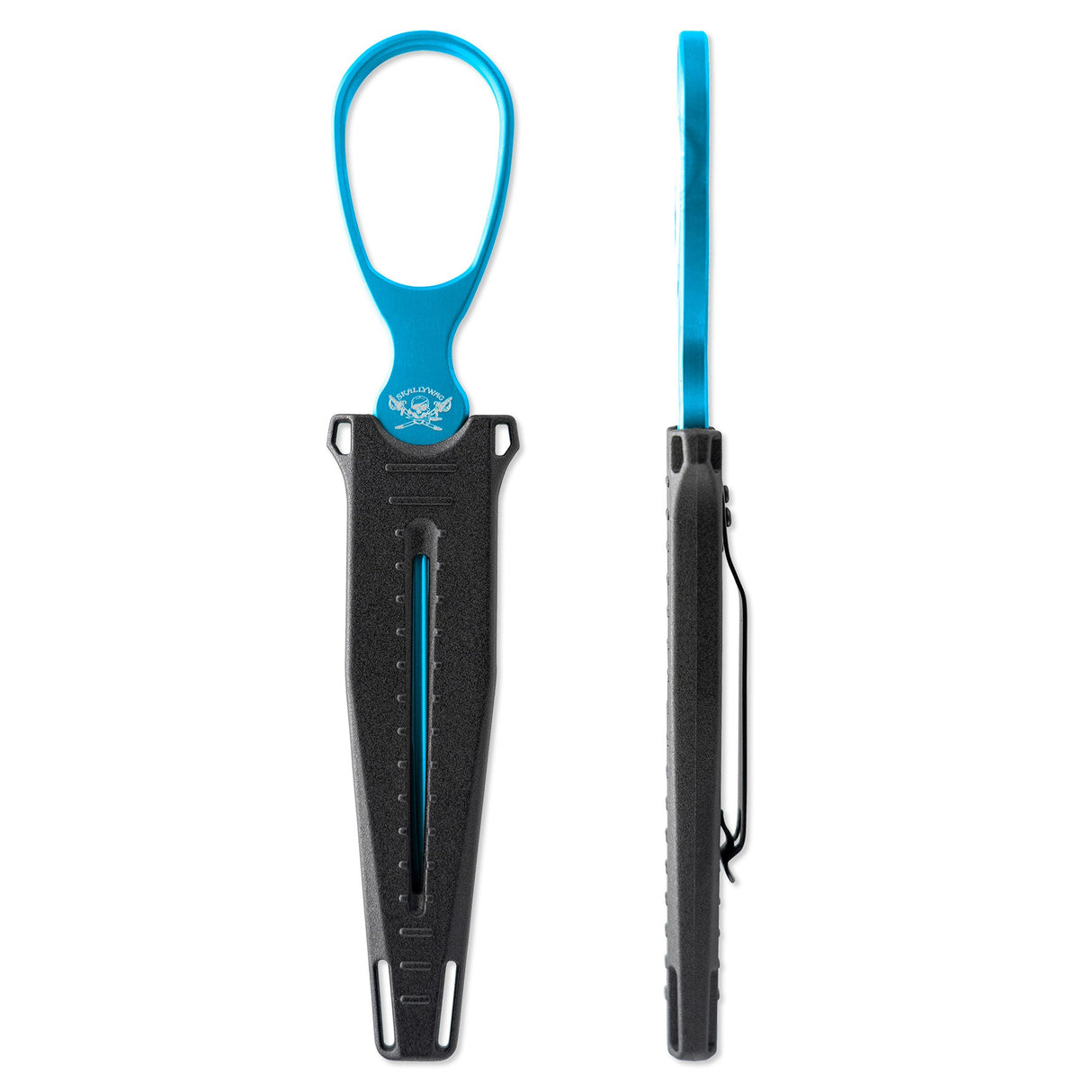 Skallywag Aluminum Dagger (Not Trainer) - Aqua-2