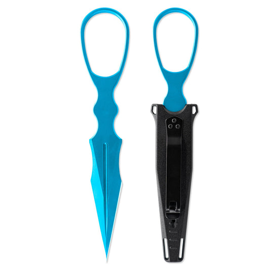 Skallywag Aluminum Dagger (Not Trainer) - Aqua-1