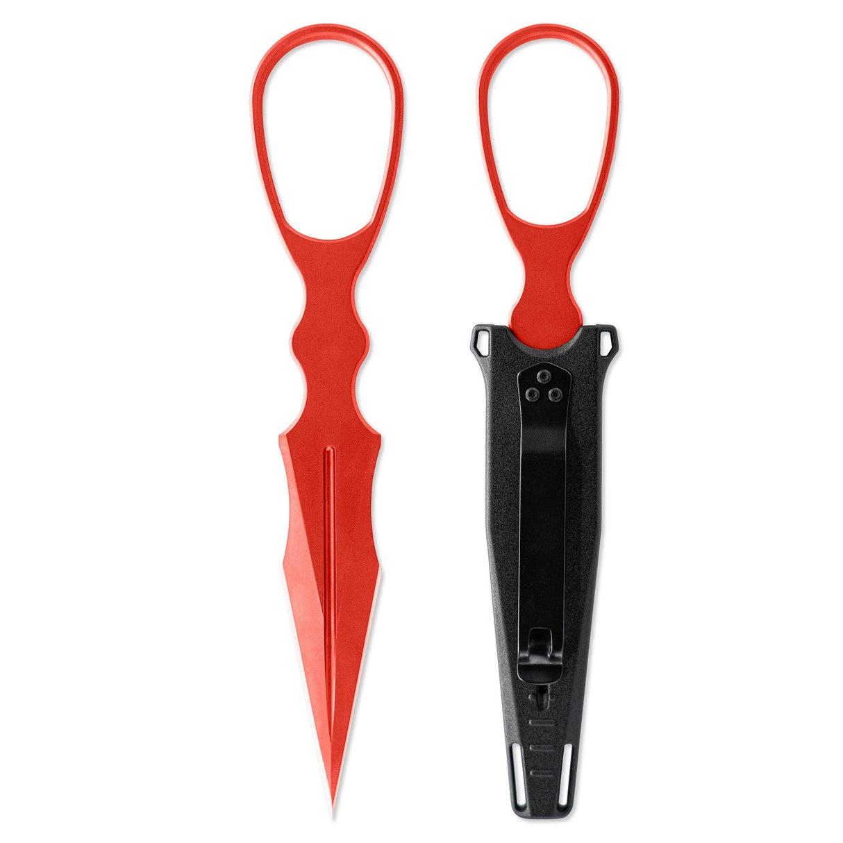 Skallywag Aluminum Dagger (Not Trainer) - Red