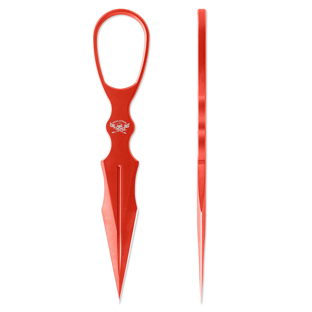 Skallywag Aluminum Dagger (Not Trainer) - Red