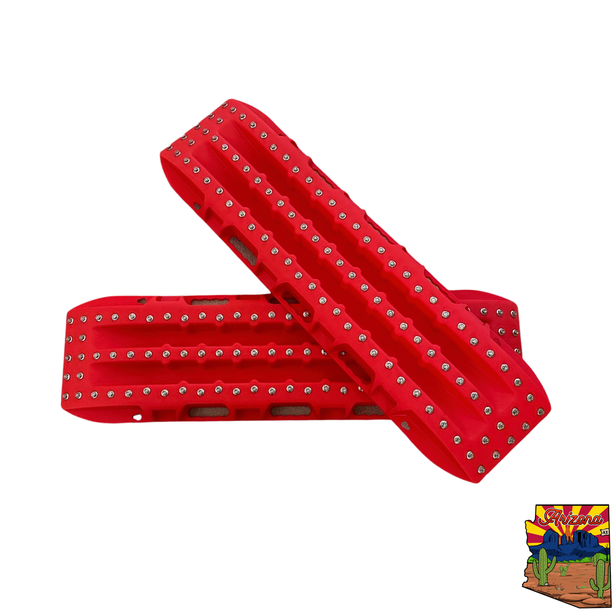 Ultimate Traction recovery board with steel plugs and storage bag