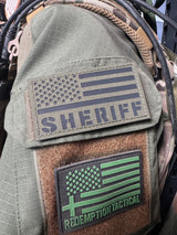2x3.5” Sheriff Patch IR or Reflective
