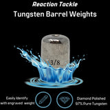 Reaction Tackle Tungsten Barrel Weights