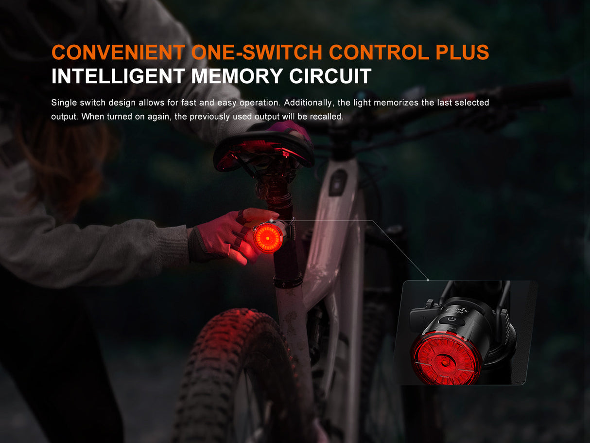 Fenix BC06R Smart Brake Bicycle Taillight Adventure Ready